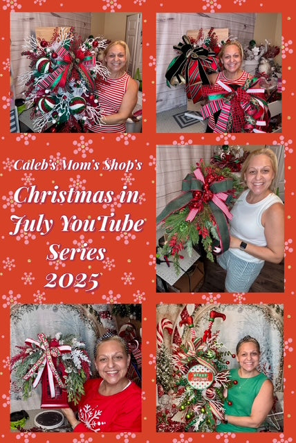 🎄Christmas in July: 5 Festive Wreath & Decor Tutorials You Need to See!🎄