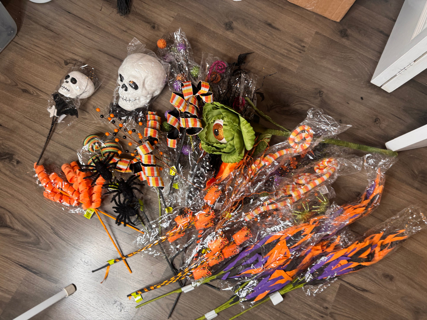 Reserved for Lorraine- Halloween Signs and Decorative Picks